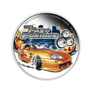 Fast and Furious 2023 1oz Silver Proof Coloured