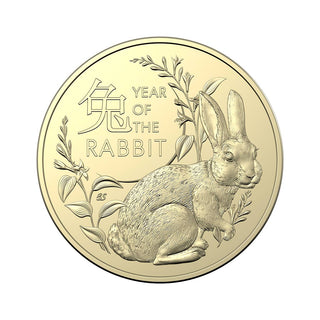 2023 Year Of The Rabbit $1 Two Coin Set