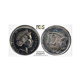 2002 Broadstrike Error 10c Graded MS66