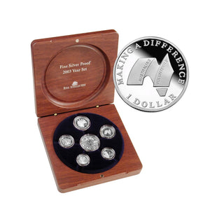 2003 Fine Silver Proof Year Set - Volunteers
