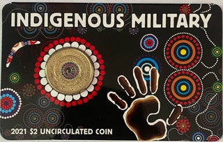 2021 Indigenous Military Carded $2 Coin