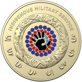 2021 Indigenous Military $2 Coloured Uncirculated Coin
