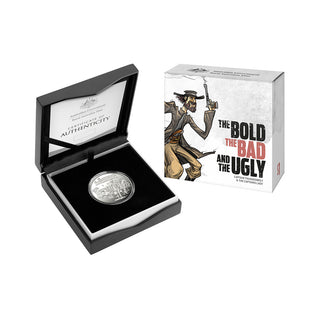 2019 The Bold, The Bad and The Ugly $1 Silver Proof