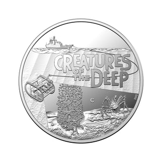 2023 Creatures Of The Deep $1 Silver C Mintmark Proof Coin