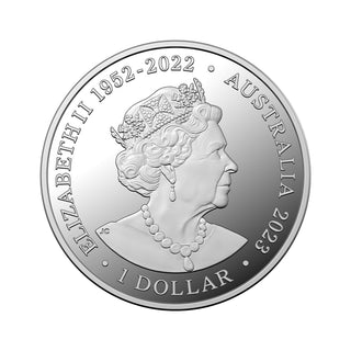 2023 Creatures Of The Deep $1 Silver C Mintmark Proof Coin