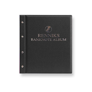 Renniks Banknote Album - Black