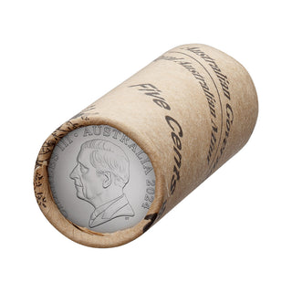2024 5c Coin - KCIII Obverse - ROLLED - NON - PREMIUM
