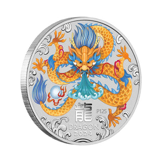 Australian Lunar Series III 2024 Year of the Dragon 1/2oz 10 Coin Set