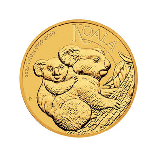 Australian Koala 2023 1/10oz Gold Bullion Coin
