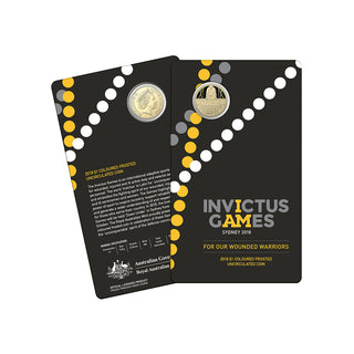 2018 Invictus Games - For Our Wounded Warriors Coloured $1