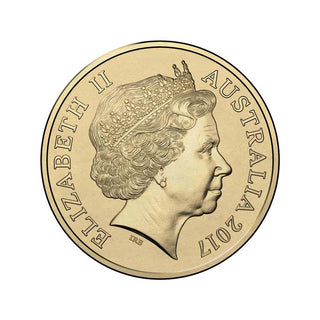 2017 Lest We Forget Coloured $2 C Mintmark