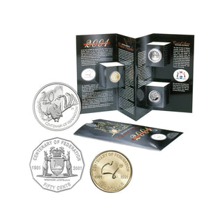 2001 State Uncirculated 3 Coin Set - Western Australia