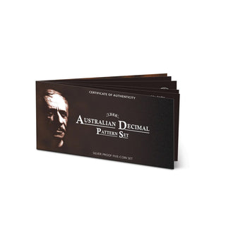 2009 Australian Decimal Pattern 5 Coin Silver Proof Set With No Outer Box