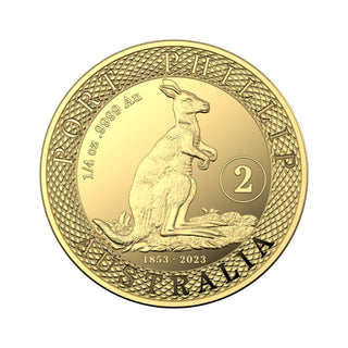 170th  Anniversary Of The Port Phillip Gold Pattern - 2023 $25 1/4oz Four-coin Gold Proof Set