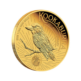 2025 1/4oz Gold Proof Coin - Australian Kookaburra