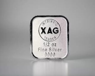 Intrinsic Tender Silver XAG Minted Bar 1/2oz