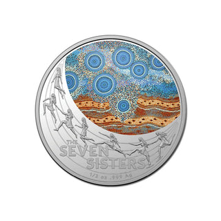 2020 $1 Star Dreaming - The Seven Sisters Frosted Uncirculated 1/2oz Silver Coin