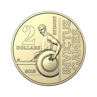 2018 Invictus $2 Coloured Uncirculated Coin