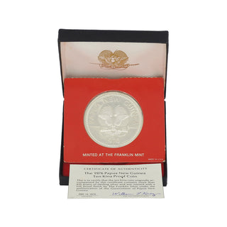 1976 Papua New Guinea Ten Kina Silver Proof