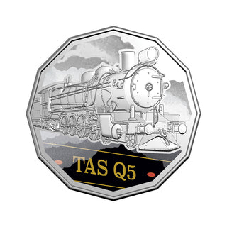 2025 50c Coloured Uncirculated Seven-Coin Collection - Steam Giants
