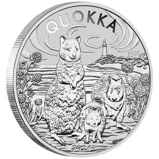 Australian Quokka 2024 1oz Silver Bullion Coin