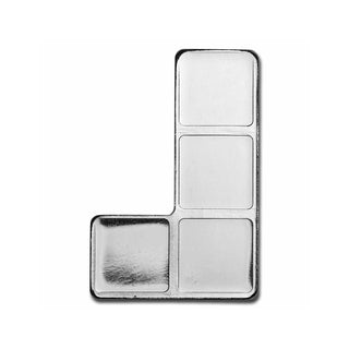 2023 Tetris™ 1 oz Silver $2, 7-Coin Tetrimino Block Shapes