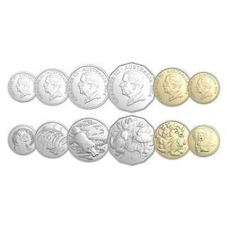 Baby Coins 2024 Six Coin Uncirculated Baby Set