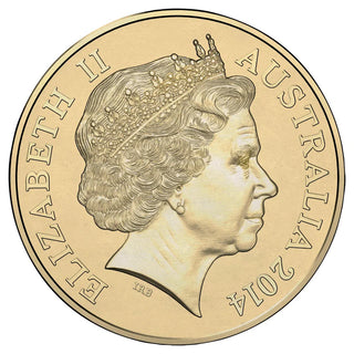 2014 Remembrance Day $2 Coloured Uncirculated Coin