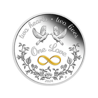 One Love 2024 1oz Silver Proof Coin