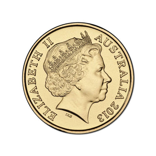 2013 C Mintmark Coronation 60th Anniversary $2 Coloured Carded Coin