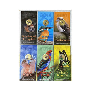 2011 Air Series Pad Printed $1 Coin Complete Set Of 6