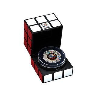 Rubik’s™ Cube 50th Anniversary 2024 2oz Silver Antiqued Coloured Coin