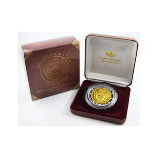 2007 RAM Subscription Coin - $1 Portuguese Johanna Gold Plated Silver Proof