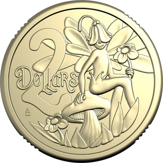 Tooth Fairy 2025 $2 Uncirculated Coin in Card