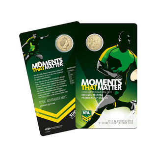 2015 NRL Moments That Matter $1 S Counterstamp