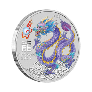 Australian Lunar Series III 2024 Year of the Dragon 1/2oz 10 Coin Set