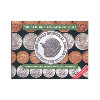 1991 25th Anniversary Decimal Currency Year Set