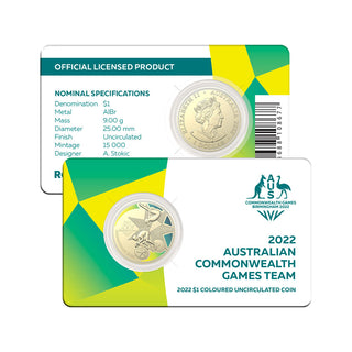 2022 Commonwealth Games $1 Coin