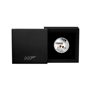 James Bond The Man With the Golden Gun 2024 1oz Silver Proof Coloured Coin