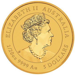 Australian Lunar Series III 2023 Year Of The Rabbit 1/20oz Gold Bullion Coin