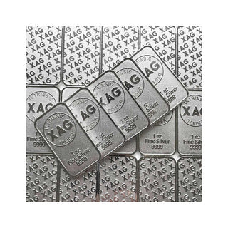 XAG Intrinsic Tender 1oz Minted Silver Bar