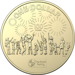 2022 Centenary Of The Smith Family $1 Coin