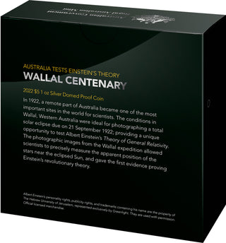 2022 Wallal Centenary $5 Silver Domed Coin