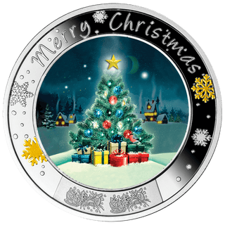 2023 Merry Christmas $1 Silver Proof