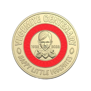 2023 Red Vegemite $2 Coloured Uncirculated Coin