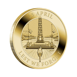 Anzac Day 2024 $1 Coin in Card