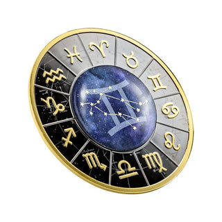 Gemini Zodiac Signs 2023 Silver Black Proof