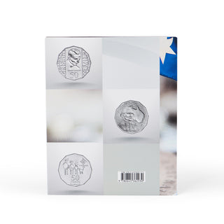 Australian 50c Coin Collection Folders Volume I & II