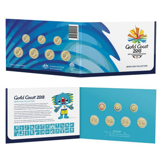 2018 Gold Coast Commonwealth Games Seven Coin Set