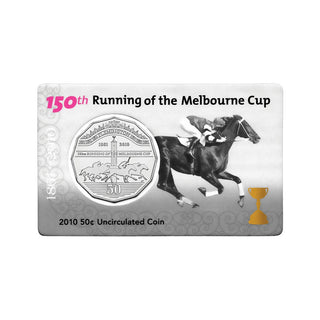 2010 150th Running Of The Melbourne Cup Uncirculated 50c